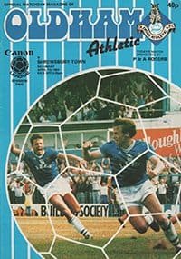 Oldham Athletic v Shrewsbury Town 07-Apr-1984