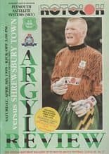 Plymouth Argyle v Shrewsbury Town 08-Apr-1995