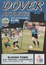 Dover Athletic v Slough Town 26-Sep-1995