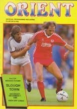Leyton Orient v Slough Town 07-Dec-1985