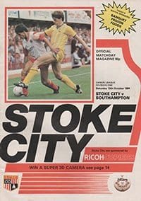 Stoke City v Southampton 13-Oct-1984