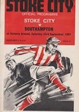 Stoke City v Southampton 23-Sep-1967