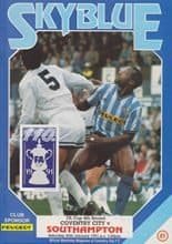 Coventry City v Southampton 26-Jan-1991