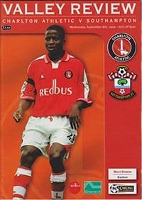 Charlton Athletic v Southampton 06-Sep-2000