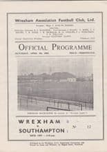 Wrexham v Southampton 09-Apr-1960