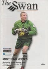 Swansea City v Southend United 13-Dec-2003