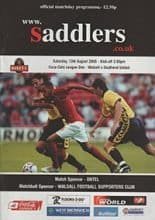 Walsall v Southend United 13-Aug-2005