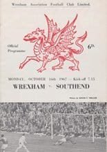 Wrexham v Southend United 16-Oct-1967