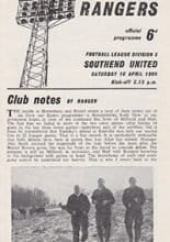 Queens Park Rangers v Southend United 16-Apr-1966