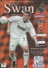 Swansea City v Southend United 19-Oct-2002