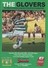 Yeovil Town v Southend United 20-Nov-2004