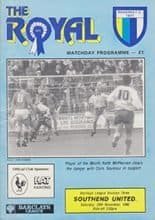 Reading v Southend United 24-Nov-1990