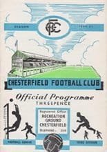 Chesterfield v Southend United 27-Aug-1960