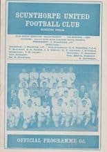 Scunthorpe United v Southend United 30-Apr-1966