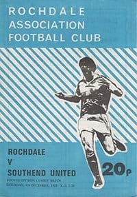 Rochdale v Southend United 06-Dec-1980