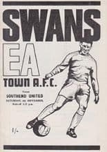 Swansea Town v Southend United 06-Sep-1969