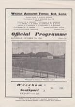 Wrexham v Southport 07-Oct-1961