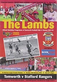 Tamworth v Stafford Rangers 12-Feb-2002