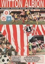 Witton Albion v Stafford Rangers 08-Mar-1994