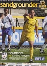Southport v Stafford Rangers 08-Sep-2009