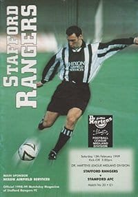 Stafford Rangers v Stamford 13-Feb-1999