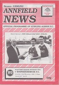 Stirling Albion v Stenhousemuir 15-Dec-1990