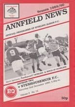 Stirling Albion v Stenhousemuir 02-Dec-1989