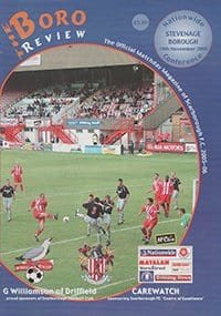 Scarborough v Stevenage Borough 19-Nov-2005