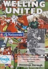 Welling United v Stevenage Borough 22-Jan-2000