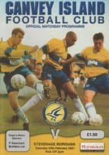 Canvey Island v Stevenage Borough 24-Feb-2001