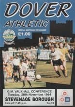Dover Athletic v Stevenage Borough 29-Nov-1994
