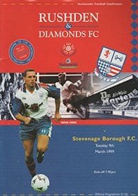 Rushden & Diamonds v Stevenage Borough 09-Mar-1999