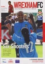 Wrexham v Stevenage Borough 09-Aug-2008