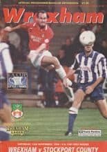 Wrexham v Stockport County 12-Nov-1994