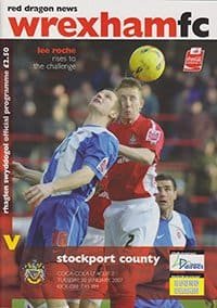 Wrexham v Stockport County 30-Jan-2007