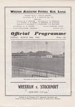 Wrexham v Stockport County 30-Mar-1962