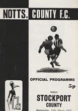 Notts County v Stockport County 17-Mar-1971