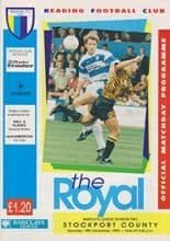 Reading v Stockport County 19-Dec-1992