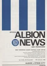 West Bromwich Albion v Stoke City 13-Jan-1968