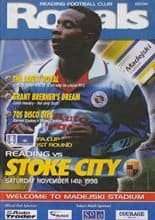 Reading v Stoke City 14-Nov-1998