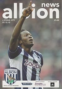 West Bromwich Albion v Stoke City 01-Dec-2012