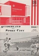 Sunderland v Stoke City 01-Mar-1969