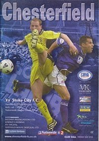 Chesterfield v Stoke City 23-Oct-2001