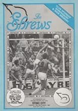 Shrewsbury Town v Stoke City 23-Sep-1986