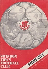 Swindon Town v Stoke City 02-Oct-1979