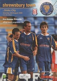 Shrewsbury Town v Stoke City 02-Aug-2008