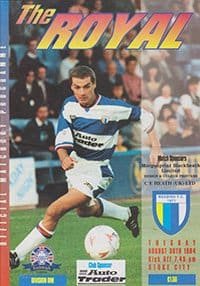 Reading v Stoke City 30-Aug-1994