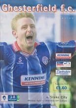 Chesterfield v Stoke City 05-Apr-1999