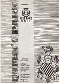 Queens Park v Stranraer 10-Aug-1985