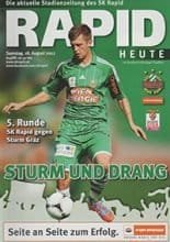 Rapid Vienna v Sturm Graz 18-Aug-2012